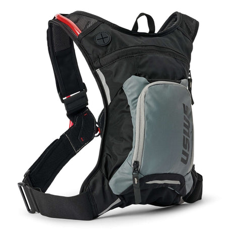 USWE Hydration Pack Black Raw 3L Adventure Fit Dirt Biking Hydration Pack US203059001