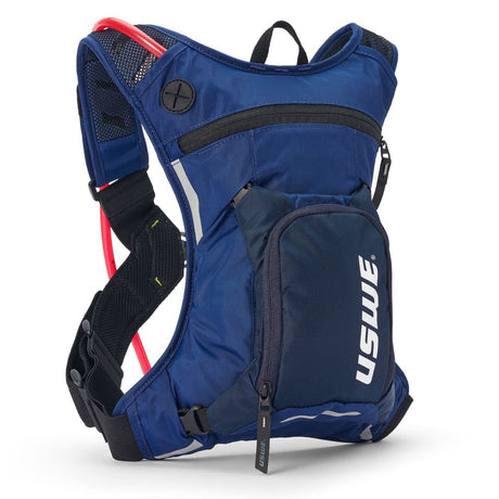 USWE Hydration Pack Blue Raw 3L Dirt Biking Hydration US2033439