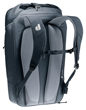 Deuter Utilion 30 rear three-quarter view of the harness and sternum strap