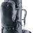 Deuter Voyager 65+10 travel backpack in Black with the day pack attached to the front