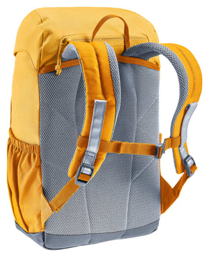 Deuter Waldfuchs 10 rear three-quarter view of the padded shoulder straps
