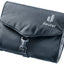 Deuter Wash Bag I toiletry bag in Black, folded closed with buckle