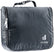 Deuter Wash Center Lite I in Black, closed toiletry bag with hanging loop