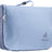 Deuter Wash Center Lite II in Polar Bluejay, pale lilac blue, closed