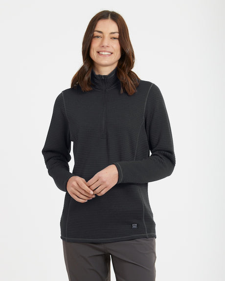 Womens Merino Aero Grid Fleece