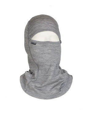XTM Performance Balaclava Mid Grey Marle Adventure 170 II Merino Wool-Blend Balaclava MU047-MGM