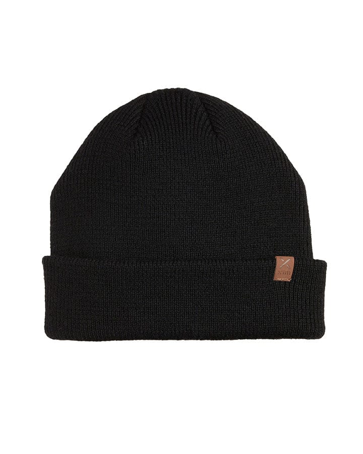 XTM Performance Beanie Black Scree Merino Wool Beanie MU013-BLK
