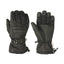 XTM Nash unisex snow gloves in Black, back of hand and palm side by side