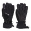 Pair of black XTM Whistler II men's GORE-TEX snow gloves, back with GORE-TEX logo and textured palm
