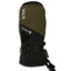 Back of an XTM Whistler II kids' mitt in Khaki with olive upper, GORE-TEX logo and wrist strap
