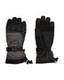 XTM Nash snow gloves in Pavement, charcoal grey and black, back and palm view