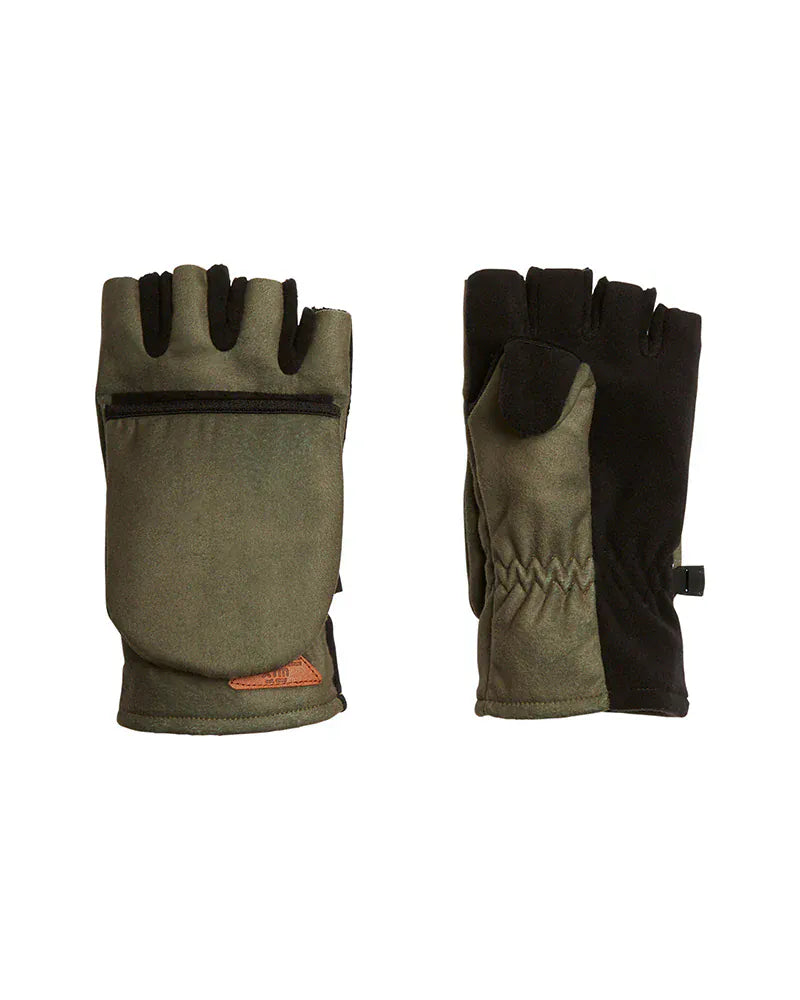 XTM Performance Gloves Scope Hooded Fingerless Microfleece Glove