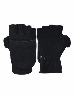 XTM Performance Gloves Scope Hooded Fingerless Microfleece Glove