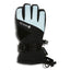 Sky Blue XTM Whistler II kids' snow glove, back of hand with GORE-TEX logo