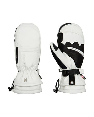 XTM Performance Gloves White / XS Everest II Leather Gore-tex Snow Mitt DU034-WHT-XS