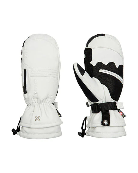 XTM Performance Gloves White / XS Everest II Leather Gore-tex Snow Mitt DU034-WHT-XS