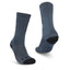 XTM Performance Kids Ski and Snowboard Socks Ocean / K5-8 Kids Dual Density Merino Wool Blend Snow Socks SK003-OCN-0508