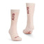 XTM Performance Kids Ski and Snowboard Socks Soft Pink / K5-8 Kids Heater Thick Merino Wool Winter Socks SK002-SPK-0508