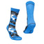XTM Performance Kids Socks French Blue / K5-8 Kids Trooper Merino Blend Lightweight Winter Sock SK020-FBL-0508