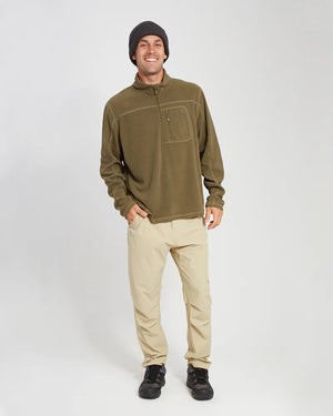 XTM Performance Men's Fleece Marengo 1/4 Zip Neck Mens Seawool Fleece