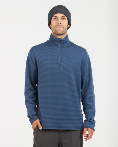 XTM Performance Men's Fleece Mens Merino Aero Grid Fleece