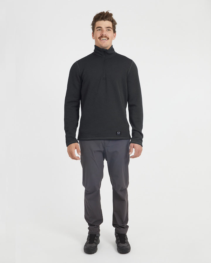 XTM Performance Men's Fleece Mens Merino Aero Grid Fleece