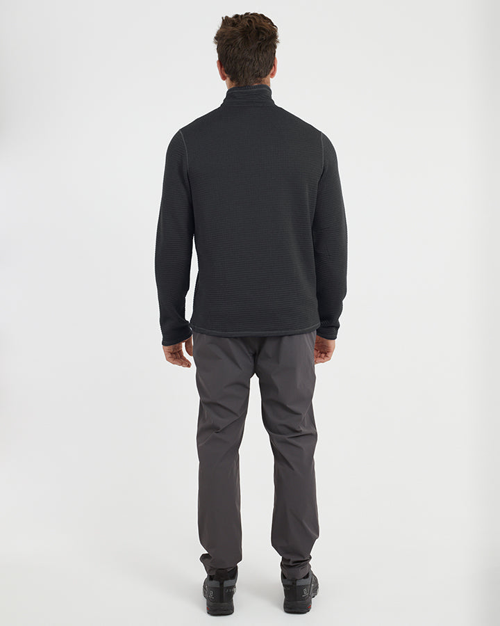 XTM Performance Men's Fleece Mens Merino Aero Grid Fleece