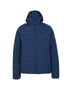 XTM Woolxloft Mens Jacket in Slate Blue, a deep blue, front view on white background