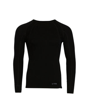 XTM Performance Men's Thermal Top Black / S Men's Merino 230 Wool Long Sleeve Thermal Top MM001-BLK-S