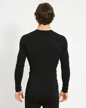 XTM Performance Men's Thermal Top Men's Merino 230 Wool Long Sleeve Thermal Top