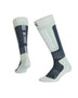Pair of XTM Sochi II ski socks in Cool Mint, mint green with slate blue panels