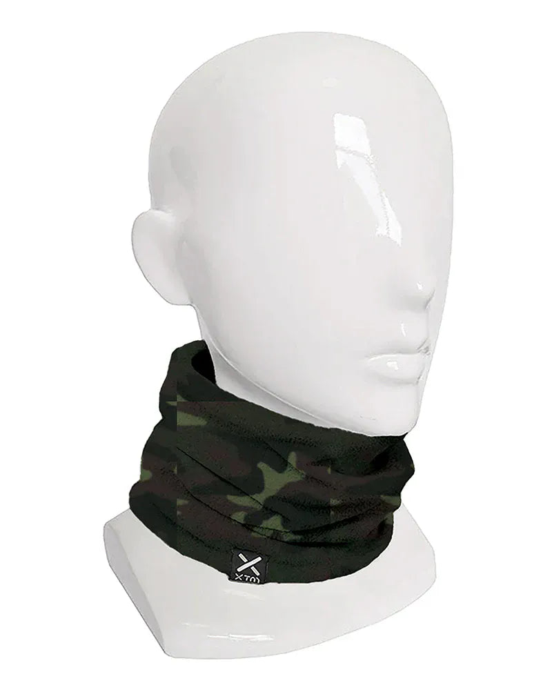 XTM Performance Neck Gaiters Army Camo Adults Microfleece X Neck Gaiter Warmer HU009-ACM