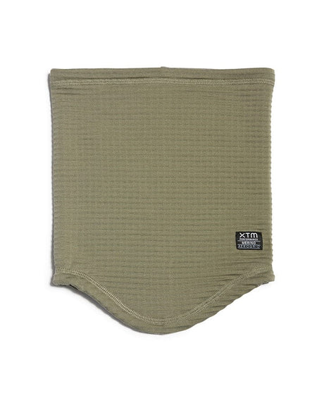 XTM Performance Neck Gaiters Light Khaki Merino Aerogrid Neckwarmer HU136-LKK-1SZ