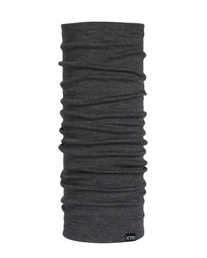 XTM Performance Neck Gaiters Mid Grey Marle Merino 230 Wool Multi Snood Neck Gaiter MU008-MGM