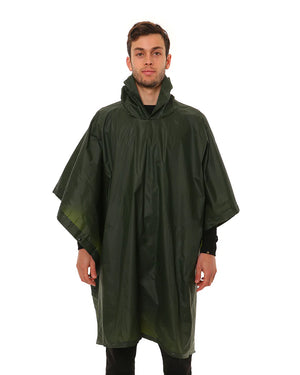 XTM Performance Ponchos Stash Packable Rain Poncho