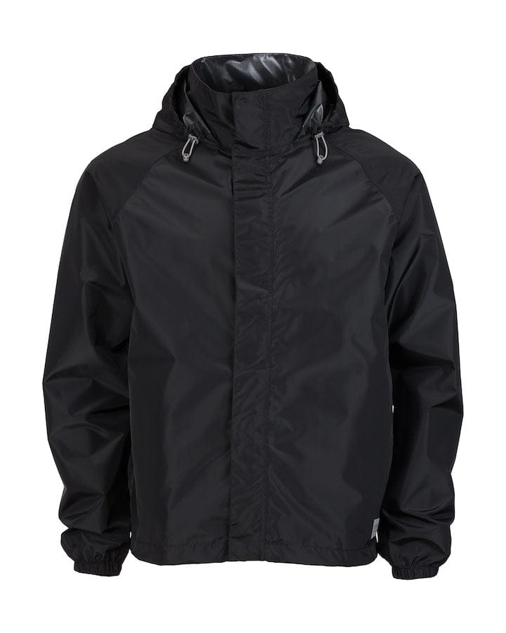 XTM Performance Rain Jacket Black / XS Stash 2L Unisex Packable Rain Jacket RU010-BLK-XS