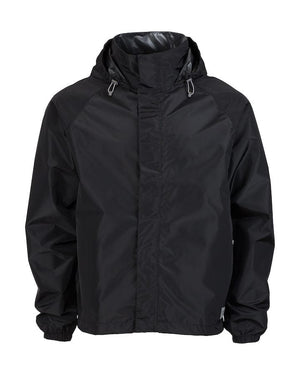 XTM Performance Rain Jacket Black / XS Stash 2L Unisex Packable Rain Jacket RU010-BLK-XS