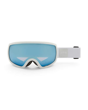XTM Performance Ski Goggles White Silver Force Reflect II Adults Double Lens Ski Goggle GU019-WSR