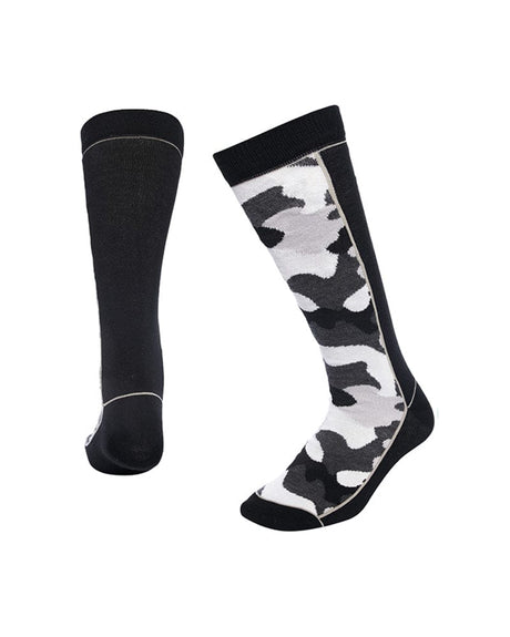 XTM Performance Socks Black Camo / A2-8 Trooper Merino Wool Blend Lightweight Socks SU020-BKO-0208