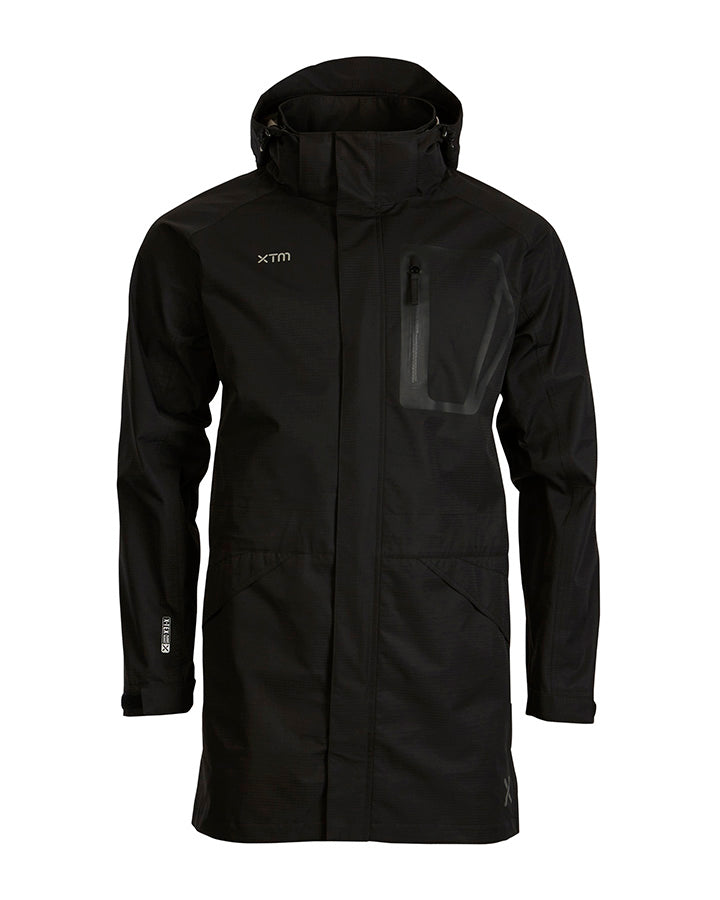 XTM Performance Unisex Jacket Black / S Innisfail Tri-Layer 3/4 Length Rain Jacket RU016-BLK-S