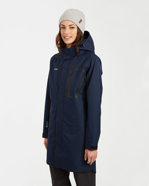 XTM Performance Unisex Jacket Innisfail Tri-Layer 3/4 Length Rain Jacket