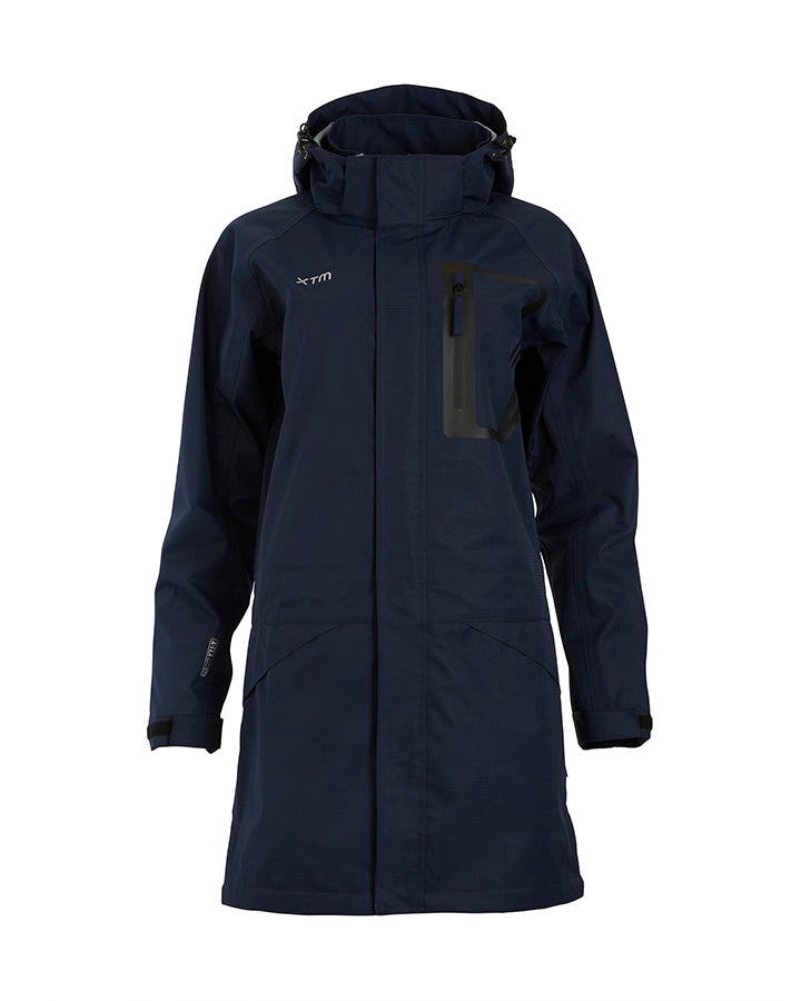 XTM Performance Unisex Jacket Navy / M Innisfail Tri-Layer 3/4 Length Rain Jacket RU016-NVY-M