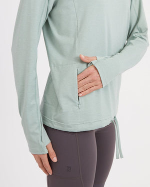 XTM Performance Women's Fleece Tirari Womens Sun Hoodie
