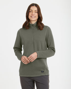 XTM Performance Women's Fleece Womens Merino Aero Grid Fleece