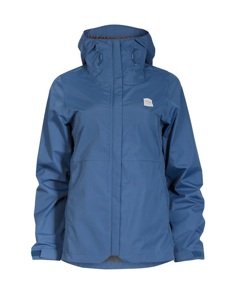 XTM Performance Women's Jacket Slate Blue / 8 Takayna Womens Premium Packable Waterproof Rain Jacket RL004-SLB-08