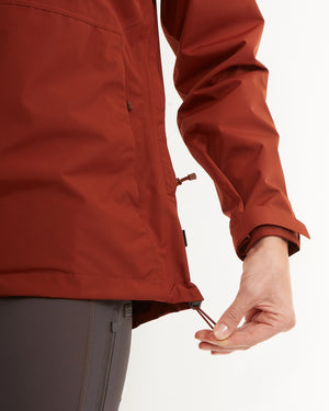 XTM Performance Women's Jacket Takayna Womens Premium Packable Waterproof Rain Jacket