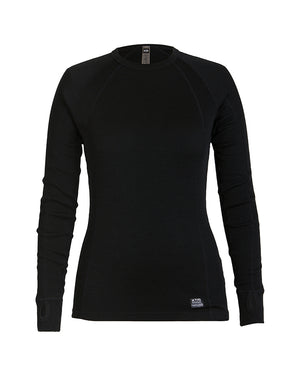 XTM Performance Women's Top Black / 8 Alpine230 Merino Womens Long-sleeve Top ML001-BLK-08