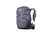 Nemo Persist women's pack in Blue Granite with lime cord lashing on the front