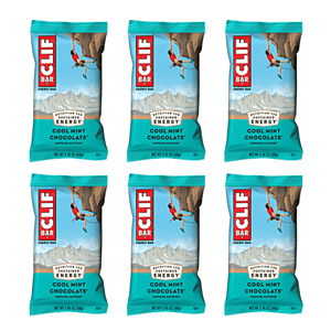 clif Energy Bar 6 / Cool Mint Choc (49mg Caffeine) Energy Bar Organic CLIF086