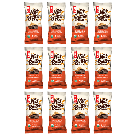 clif Energy Bar Box of 12 / Chocolate & Peanut Butter Nut Butter Bar CLIF22